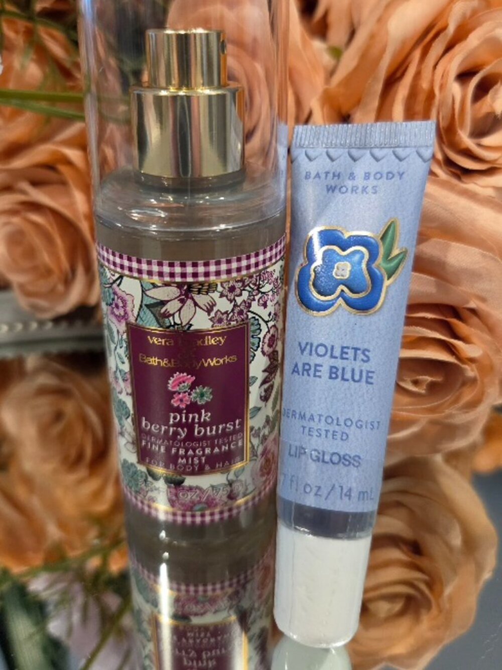 Bath & Body Works - Pink Berry Burst & Violets are Blue